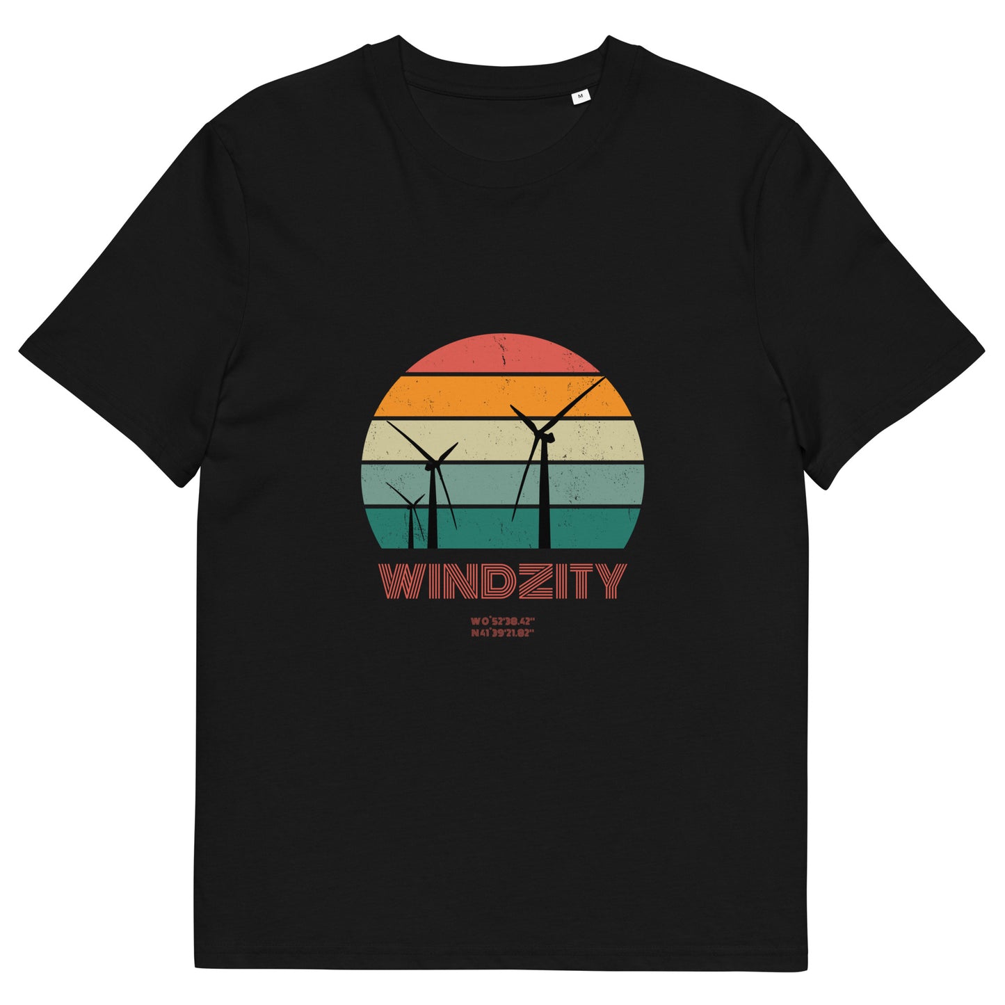 Camiseta de algodón orgánico WindZity